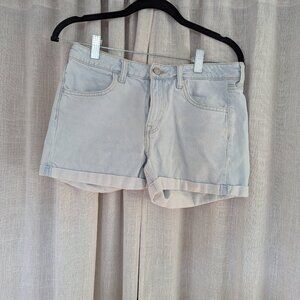 &Denim Rolled jean Shorts